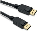 PremiumCord Cable DisplayPort male - DisplayPort male 0.5m Μαύρο (KPORT8-005)