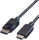 Value Cable DisplayPort male - HDMI male 1.5m Μαύρο (11.99.5779)