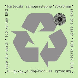 Ziemia Obiecana Blocnotes În Cub Verde 7.5x7.5cm