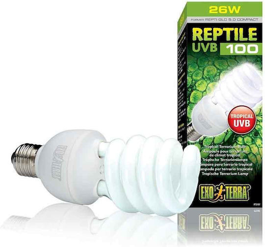 Exo Terra Uvb 100 Accessory for Reptiles Terrarium