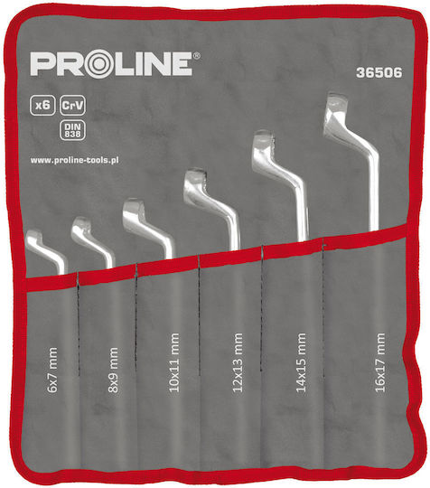 Proline Комплект 12 Двойни Полигон Ключове Извити