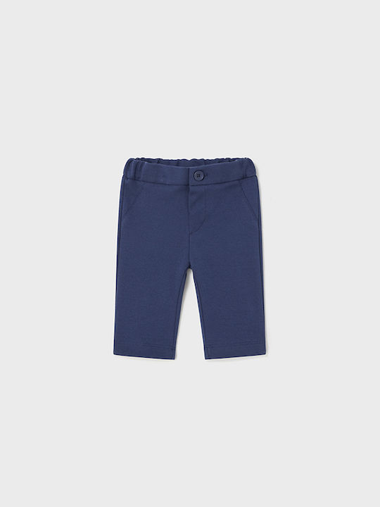 Mayoral Kids Trousers Navy Blue