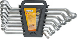 Topex Set 8 Single Polygon Wrench Bent Topex Set 8 Single Polygon Wrench Bent