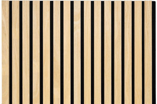 3D Πάνελ Τοίχου από MDF Βιδωτό / με Κόλλα Μπεζ