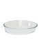 Glass Oval Heat-Resistant Cookware 2400ml