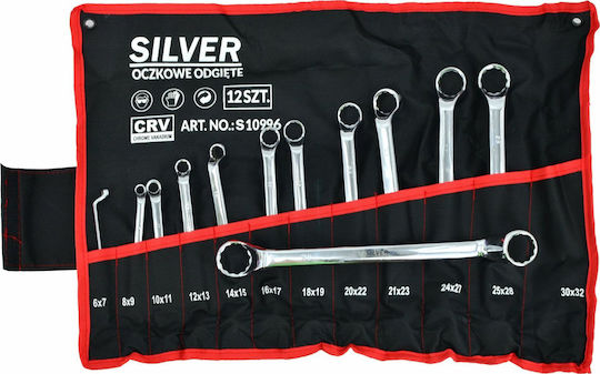 Silver Star Set 12 Double Polygon Wrench Bent