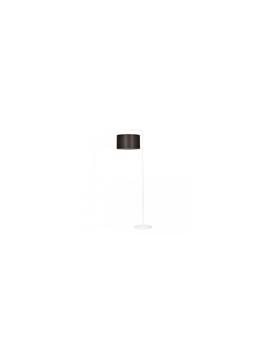 Emibig Floor Lamp with Socket for Bulb E27 Brown