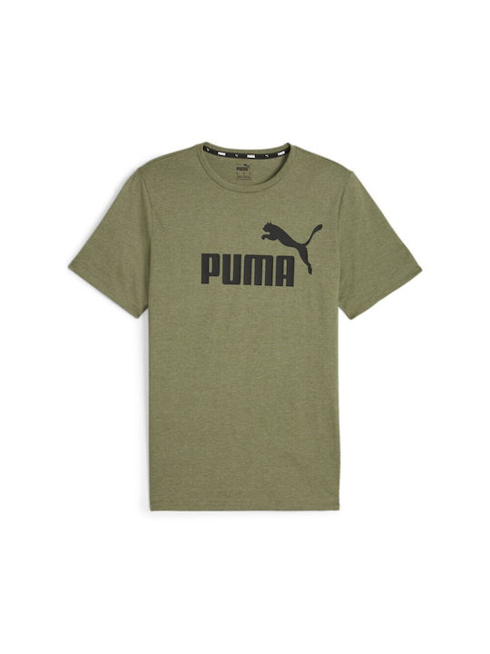 Puma Men's Short Sleeve Blouse Olive Green