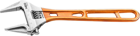 Neo Tools Französischer Schraubenschlüssel Länge 256mm mit einer Maulöffnung von bis zu 43mm