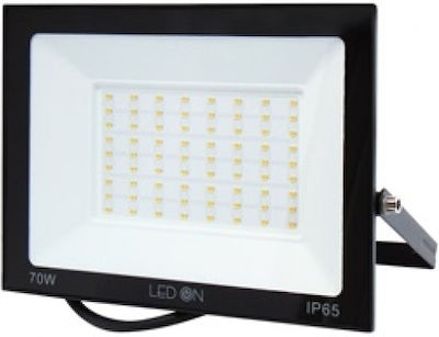 220-240vac LED Floodlight 70W Cold White 6500K