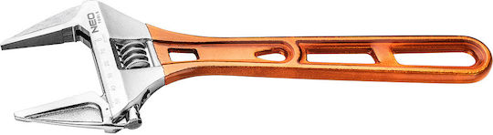 Neo Tools French Wrench with Adjustable Opening 53mm and Anti-Slip Handle 306mm