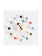 Antique Wall Clock Brown Ø32cm