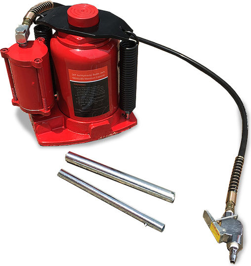 Bottle Jack Air with Lifting Capacity up to 25.4cm and Weight Capacity up to 22 Tons