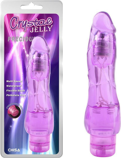 Chisa Novelties Vibrator Реалистичен Вибратор 19см Лилав