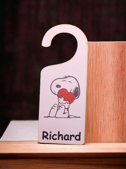 Woodseason Kinderwanddekoration Türschild 6x15cm