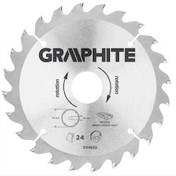 Graphite Δίσκος Κοπής Ξύλου 165mm Graphite Δίσκος Κοπής Ξύλου 165mm