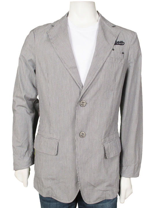 Oxbow Men's Summer Suit Jacket Gray