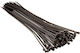 Top Tools Plastic Cable Ties 300mm x 3.6mm in Black Colour (100 pcs)