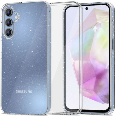 Tech-Protect Flexair Umschlag Rückseite Kunststoff Transparent (Samsung Galaxy A35 5G)