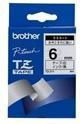 Brother P-touch Етикетен Филм в Черен Цвят Съвместим с Brother TZe/TZ
