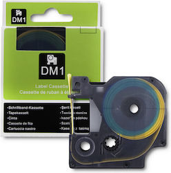 Qoltec Label Maker Tape in Yellow Color 1pcs