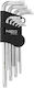 Neo Tools Σετ 9 Κλειδιά Torx σε Σχήμα L
