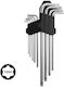 AWTools Set chei Torx cu 9 bucăți în formă L