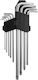 AWTools Set mit 9 Torx-Schlüsseln