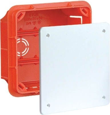 Elektro Plast Surface Mounted Electrical Box IP40 in Orange Color