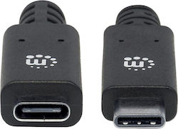 IC Intracom USB 2.0 USB-C male - USB-C female 0.5m (355230)