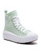 Chuck Taylor All Star Move Platform Γυναικεία Μποτάκια Sticky Aloe / White / Black