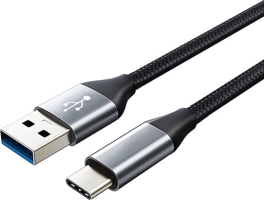 Montis USB 2.0 Kabel USB-C männlich - USB-A Schwarz 2m (KAB-USB-0000018)