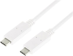 LogiLink USB 2.0 USB-C мъжки - USB-C мъжки 60W 0.5м (CU0130) LogiLink USB 2.0 USB-C мъжки - USB-C мъжки 60W 0.5м (CU0130)