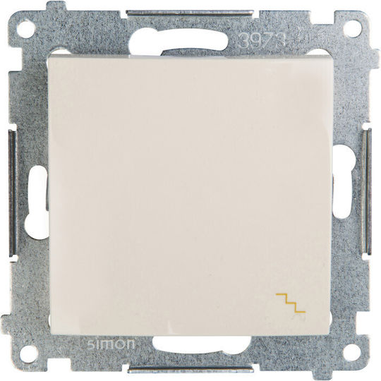 Kontakt-Simon Wall Push Staircase Button Beige DW6.01/41