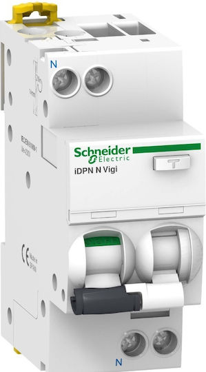 Schneider Electric Differential Switch Idpn N Vigi Ρελέ Ράγας Διαρροής 16A Διπολικό