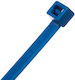 EM Group Pack of 100pcs Blue Plastic Cable Ties BMBL3048