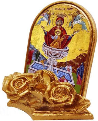 Christening Favor with Religious Icon Life-Giving Spring 30pcs 9x9cm