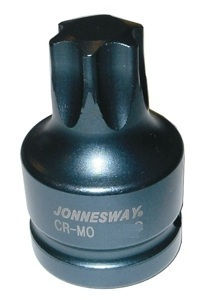 Jonnesway Walnut Pneumatic with Torx Head and Socket 1/2'' T55