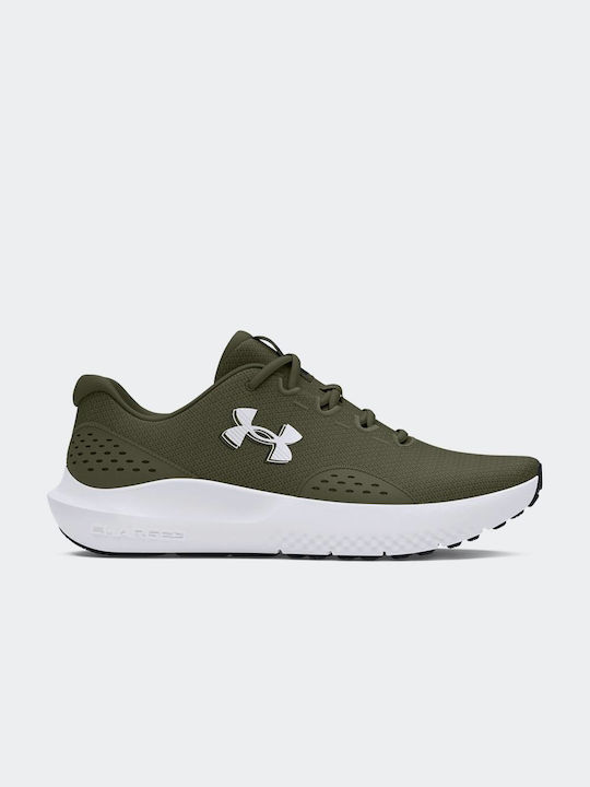 Under Armour Charged Surge 4 Men's Running Sport Shoes Green