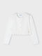 Kids Cardigan Cotton Ecru