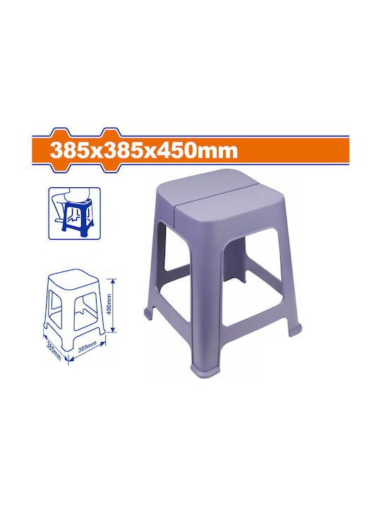 Plastic Outdoor Stool Plastic 38.5x38.5x45cm