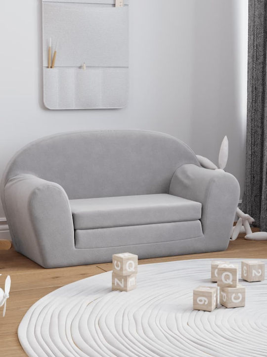 Sofa with Armrests Gray 84x34x45cm