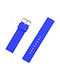 Rubber Strap Blue 16mm