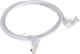 Delta U/UTP Cat.5e Ethernet Network Cable 1m White 1pcs