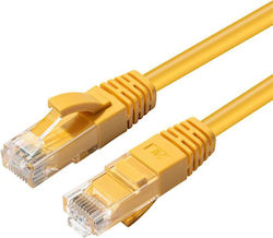 Microconnect MC-UTP6A005Y U/UTP Cat.6a Ethernet Cable 0.5m Yellow Microconnect MC-UTP6A005Y U/UTP Cat.6a Ethernet Cable 0.5m Yellow