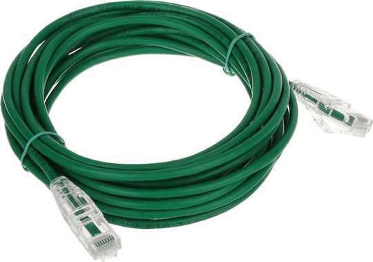 Rbline U/UTP Cat.6 (Gigabit) Καλώδιο Δικτύου Ethernet 5m Πράσινο