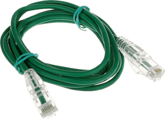 Rbline U/UTP Cat.6 (Gigabit) Καλώδιο Δικτύου Ethernet 2m Πράσινο