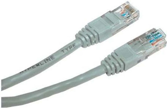 Logo Collection U/UTP Cat.5e (Gigabit) Мрежов Кабел Ethernet 2м Сив