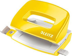 Leitz Wow Paper 2-Hole Puncher with Guide