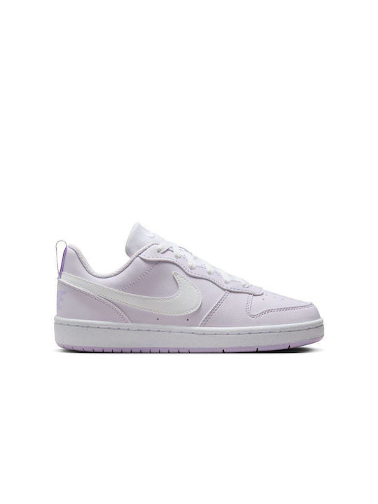 Nike Kids Sports Shoes Court Borough Low Recraft Barely Grape